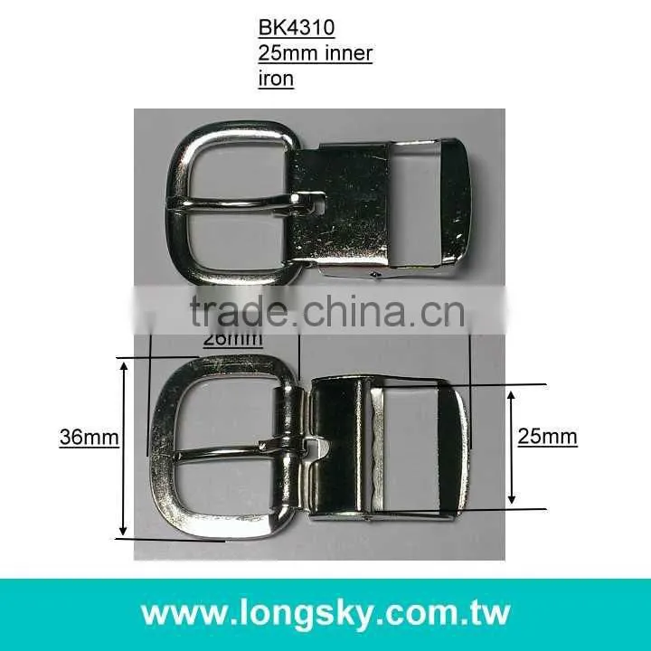metal rectangle buckle slider for belt (#BK4306/38mm)