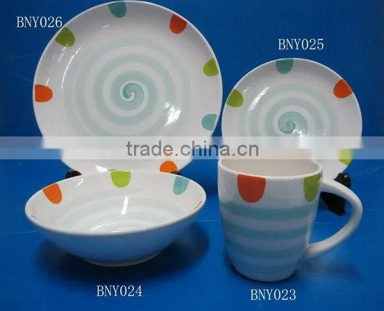 ceramic dinner set,16PCS dinner set