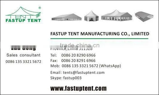 Luxury Hexagonal Pagoda Tent with Glass Wall