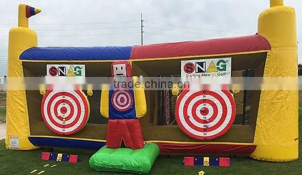 new inflatable golf 10 bay driving range, inflatable sport game for golf