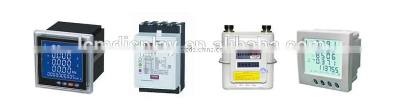China industry duplicate supply lcd panel with led backlight for double power source control display