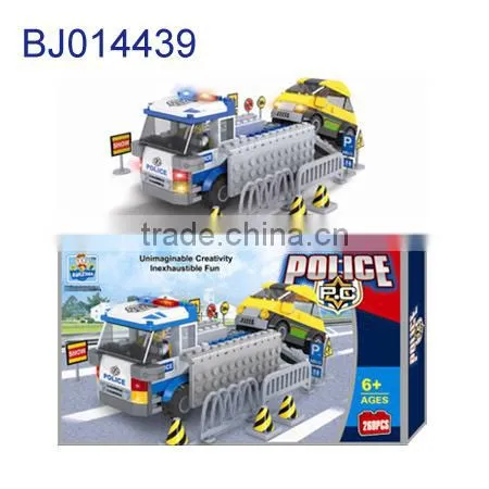 Intelligent 3d puzzle kid diy toy fire helicopter model