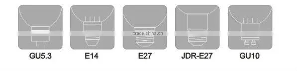 2013 New Hot Product 3W LED GU10 dimmable Bulb with 120 beam angle