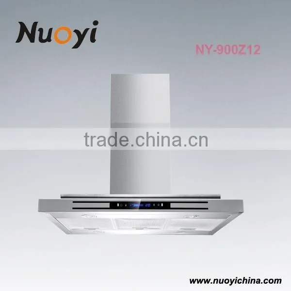 shopping 90cm width stainless steel kitchen appliances cooker range island hood