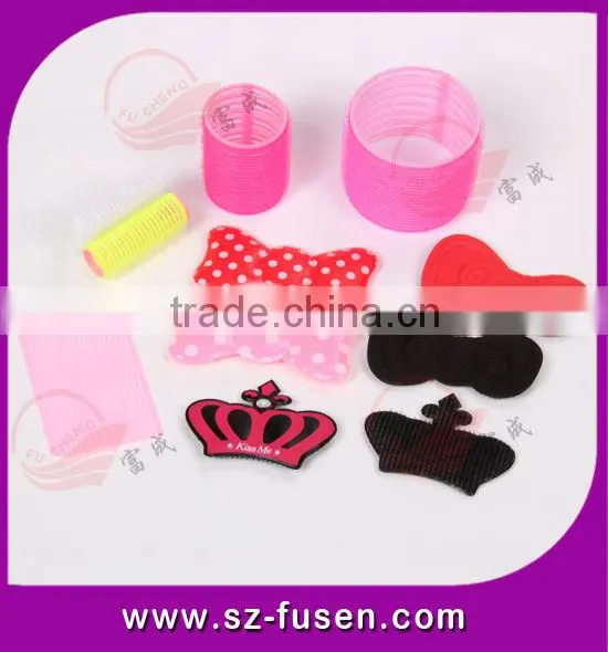 Hot sales 100% nylon black soft loop fabric