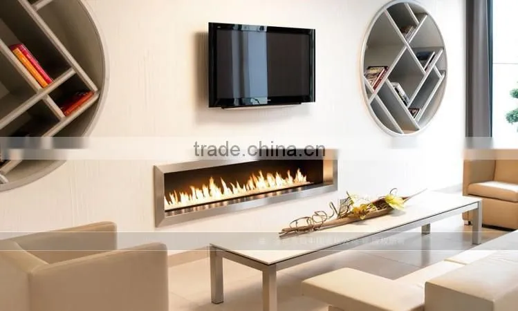 fireplace has significant design flexibility, Intelligent alcohol fireplace