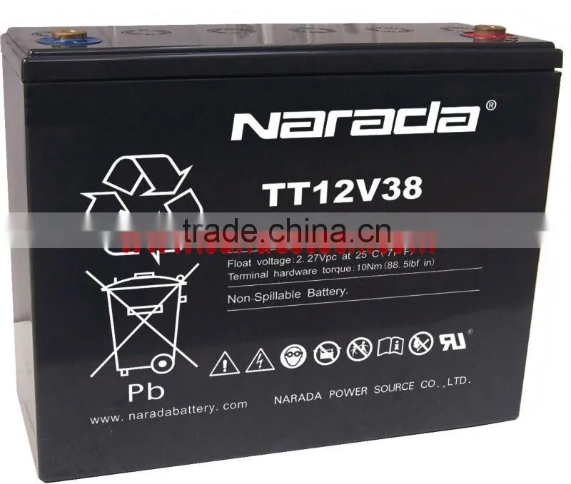 Narada TT Series VRLA AGM 6V 12V Telecom Battery TT6V200A TT12V38 TT12V52 TT12V93