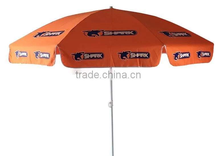 Made in China superior quality orange sun umbrella parasol