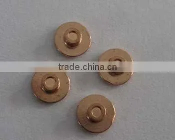 contact rivet, Made of Copper, Used in LED Lamps, OEM Orders are Welcome, RoHS Compliant