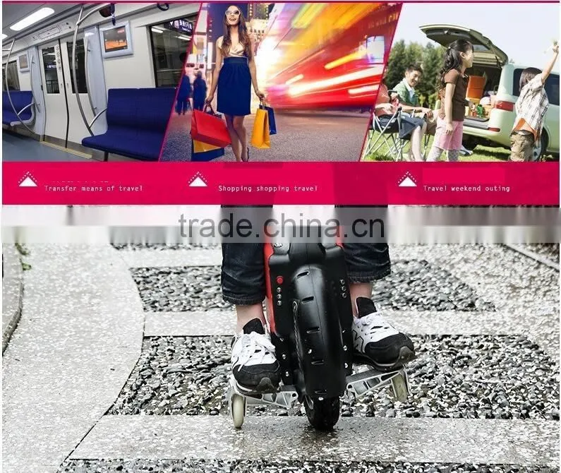 14 inch hoverboards bluetooth trolley handle Self balance electric unicycle scooters one/Singal wheel scooter