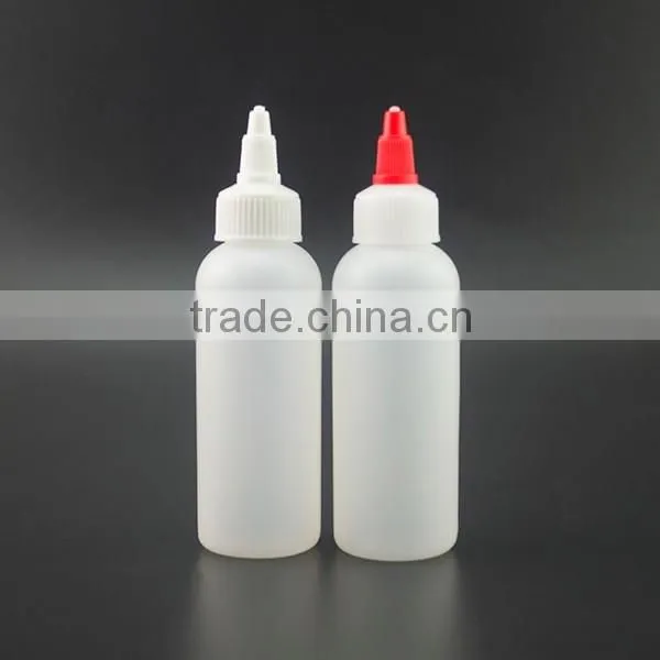 Hot sales LDPE e liquid 30ml empty plastic bottle with twist cap