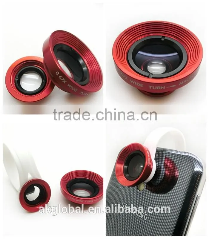 OEM Len's Color Macro wide angle Lens for mobile