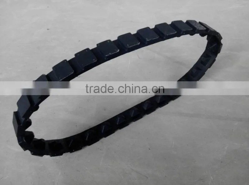 Manufacturer robot lawn mower rubber tracks 40x44x28