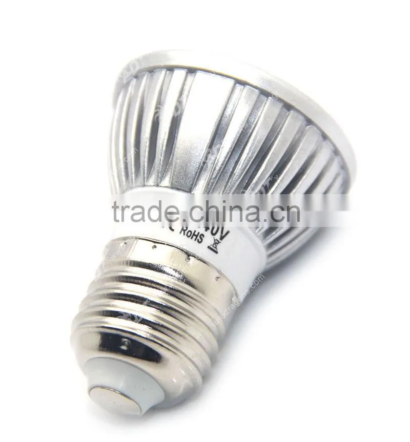 E27 110-240V high power led lamp with white color