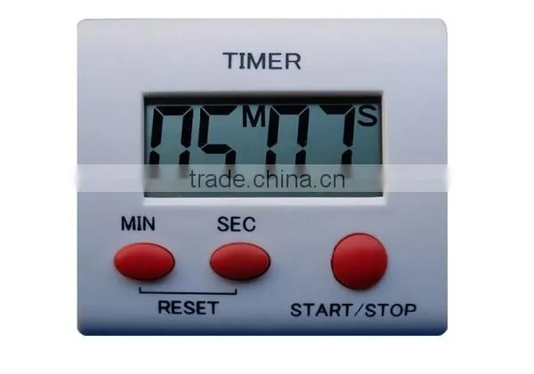 Digital Kitchen Countdown Timer for setting time,outdoor temperature,humidity with LCD display