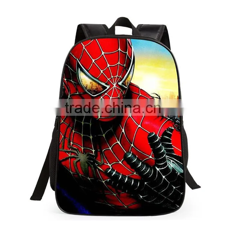 Stock offer cartoon picture school bag, new fashion cartoon school bag/ frozen school bag