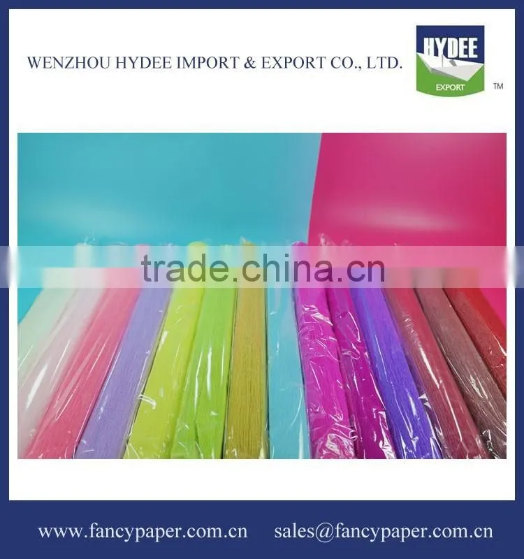 Flower Wrapping Paper-Crepe Paper