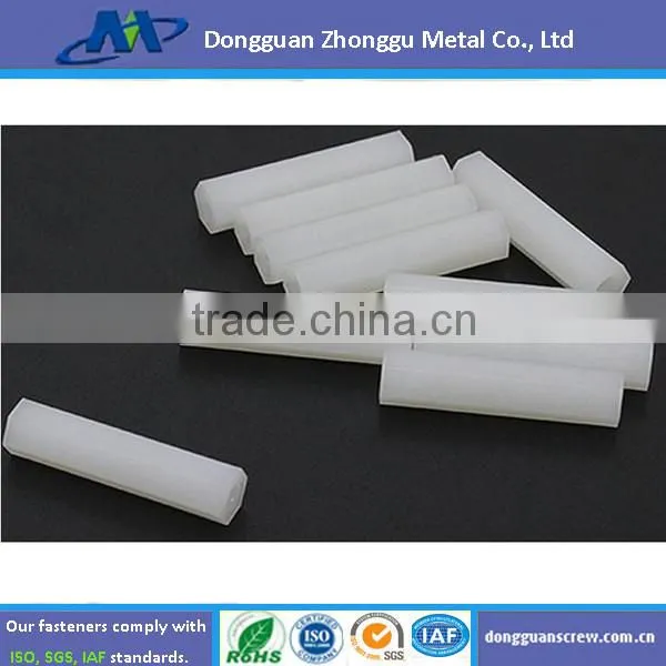 Hexagonal tapped spacer