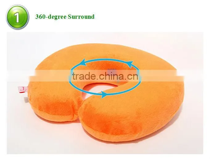 Hot Sale U-shape Neck Pillows /Soft U-shape Memory Foam /SH-U201A U-shape Memory Foam Pillows