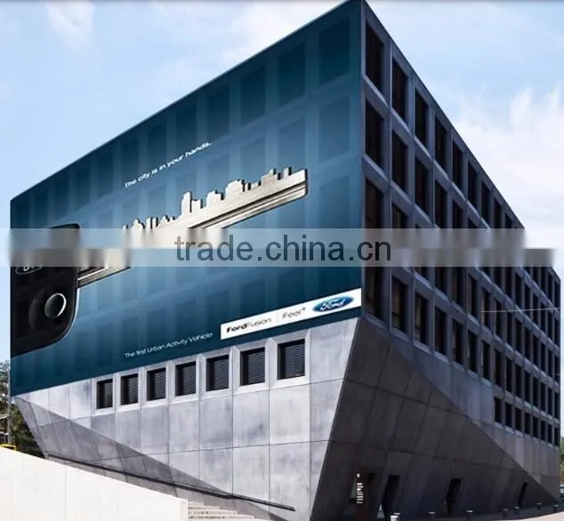 Eco-solvent /solvent outdoor 1000*1000D/12*12 270g pvc mesh banner material