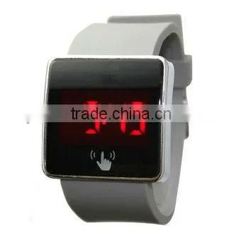 Japan movt digital apple led watch with custom logo