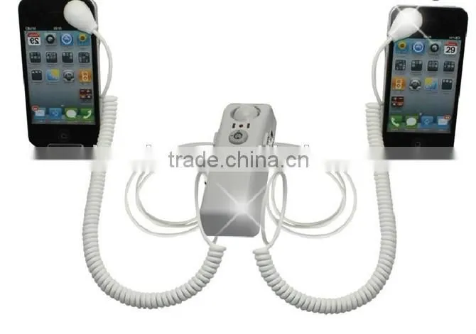 2 ports display security alarm system for smartphone