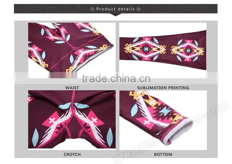 Best selling in USA sublimation printed running yoga leggings tights
