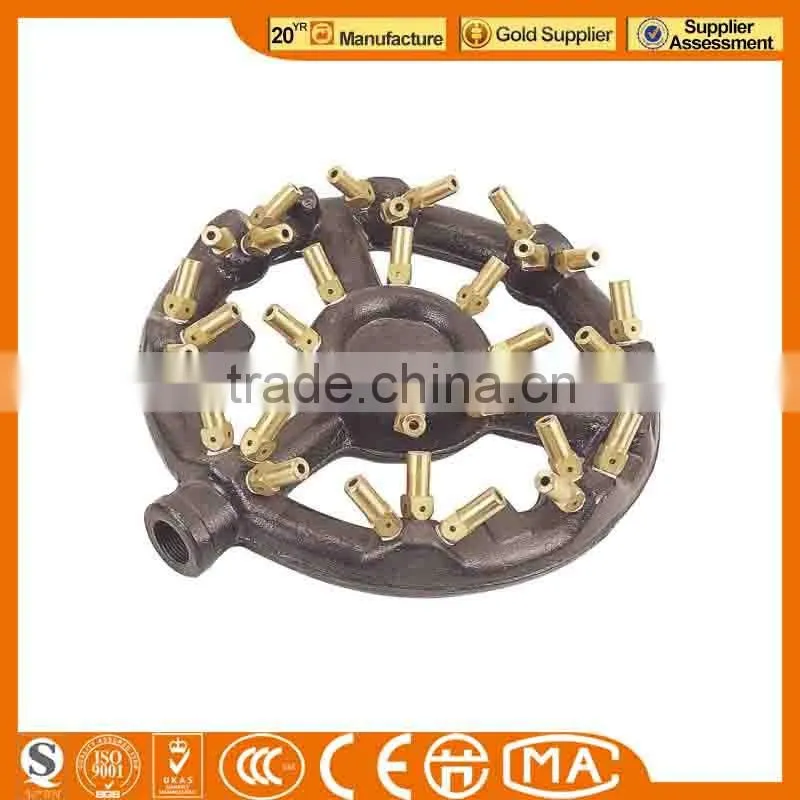cast iron gas jet burner for commercial stove