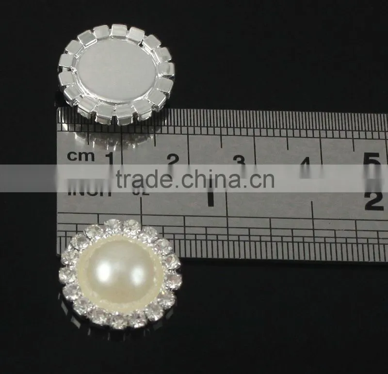 Top Seller Round Flatback Wholesale Crystal Buttons for Garment 2308AP03