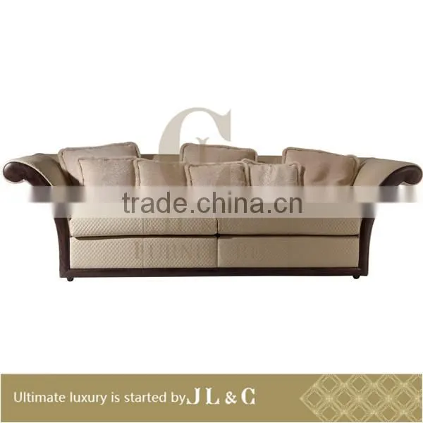 AS12-02 Velvet Sofa in Living Room From JL&C Luxury Home Furniture Latest Sofa Designs 2016 (China Supplier)