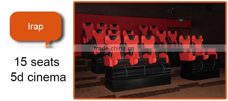HD metal projection screen,5d cinema movie simulator in Guangzhou