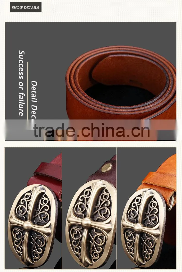 2015 China Factory Good Order Nice Design Leather Belt Women