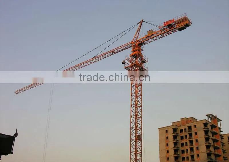 QTZ80A(6010) Tower Crane(2ton-8ton) tower crane operator cabin