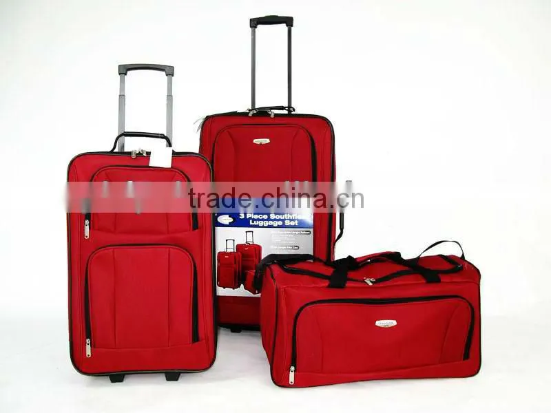 2015 Wholesale bags EVA Trolley Bag Set for woman /Hot sale High Quality super light travel bag