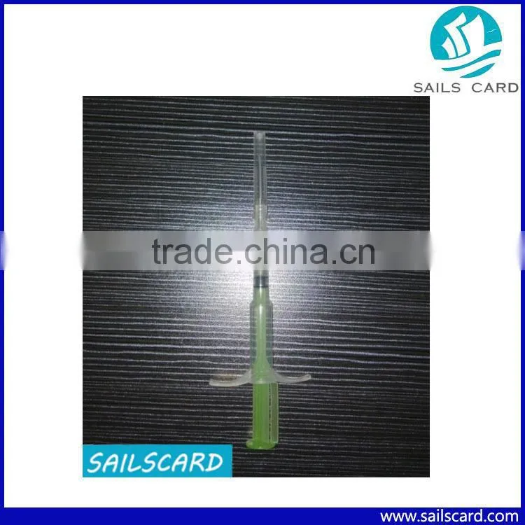 Cheap price 1.4*8mm RFID Pet Microchip glass tag for pet tracking