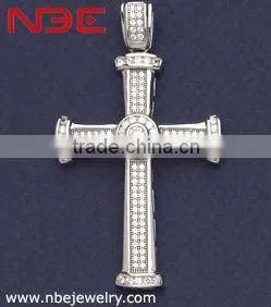 925 sterling silver cross pendant