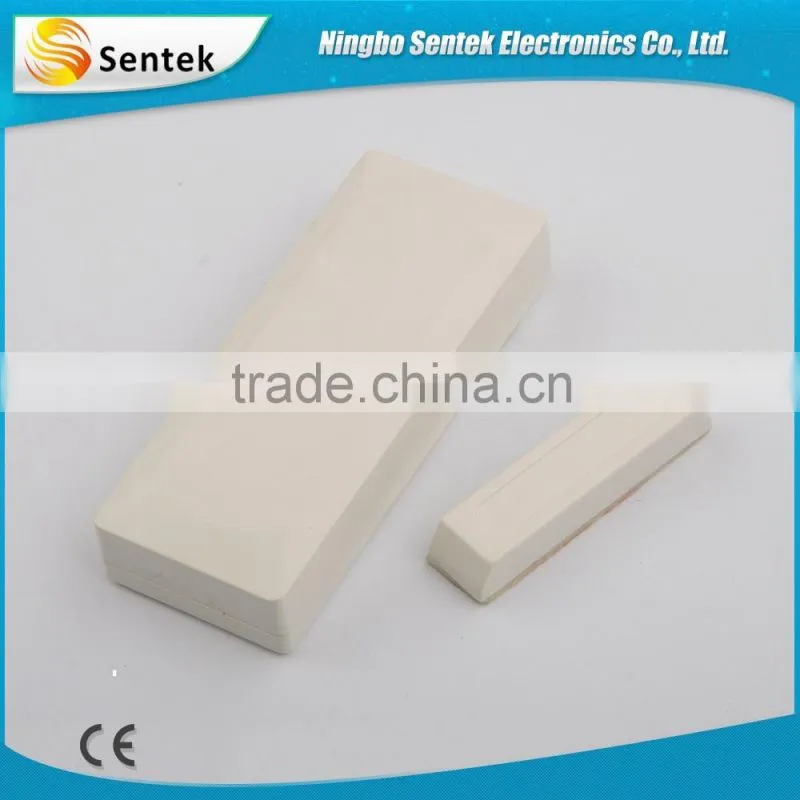 Wireless door window contact transmitter compatible with Honeywell or 2GIG wireless panels