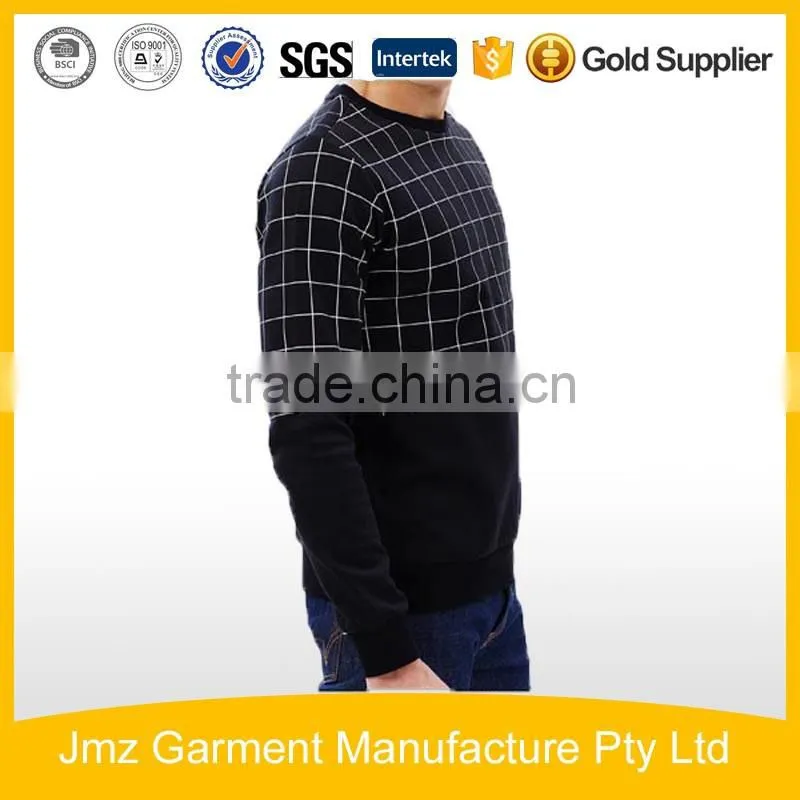 Custom 100% cotton sweatshirt for men clothing manufacturers