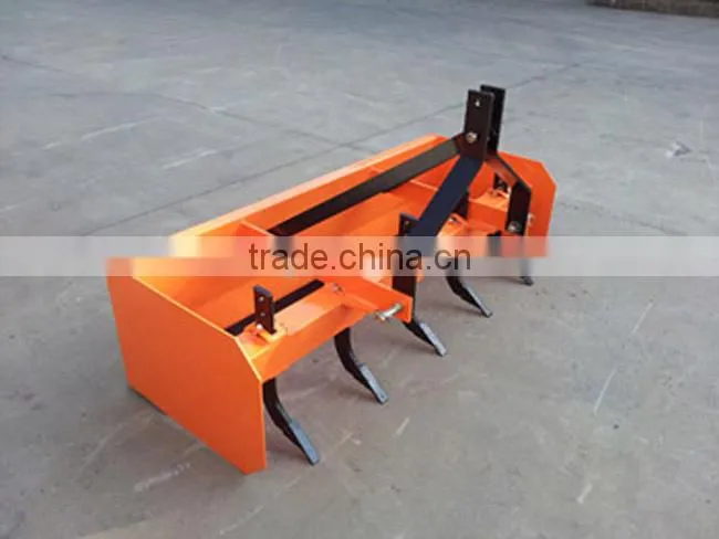 hot sale 3 point-linkage tractor box scraper for sale