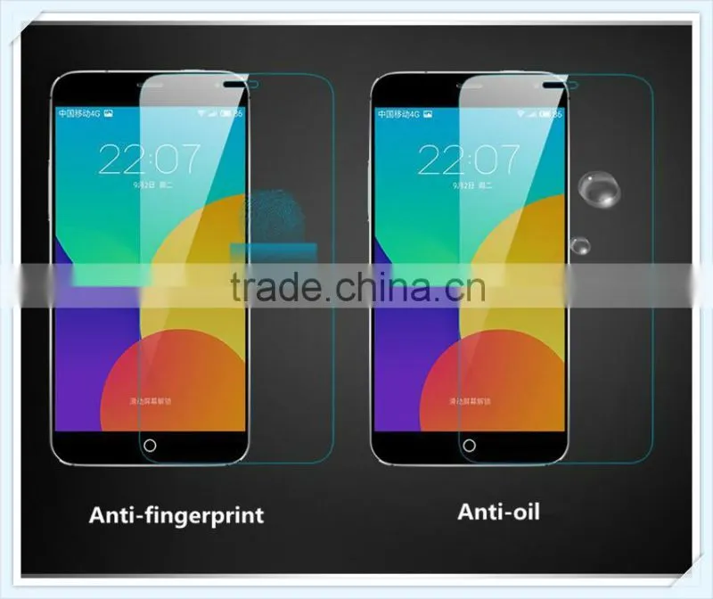 9H,2.5d premiun tempered glass screen protector for Meizu NO blue NOTE,9H,2.5D, tempered glass screen protector
