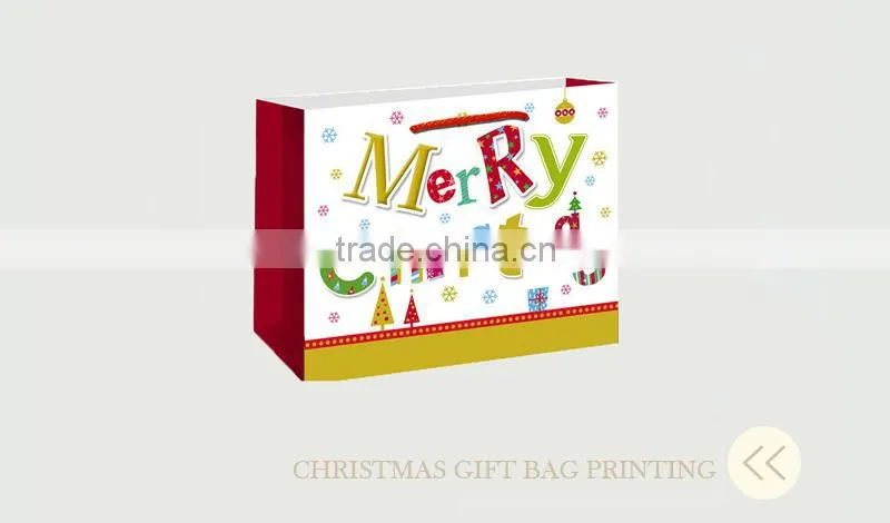 craft type sample cheap christmas gift bag