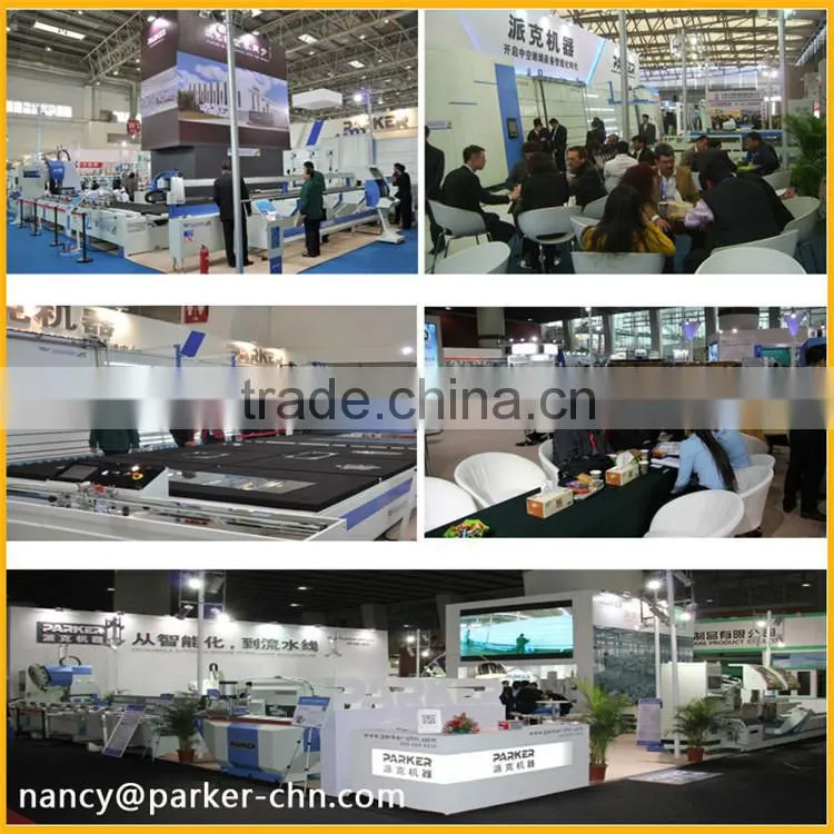 LJZ2-CNC-E500 aluminum profile CNC control double head cutting saw