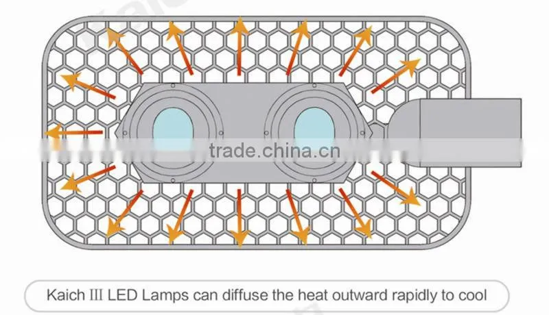 Solar LED Street light patented lamp housing Waterproof outdoor lighting 30W 40W 50W