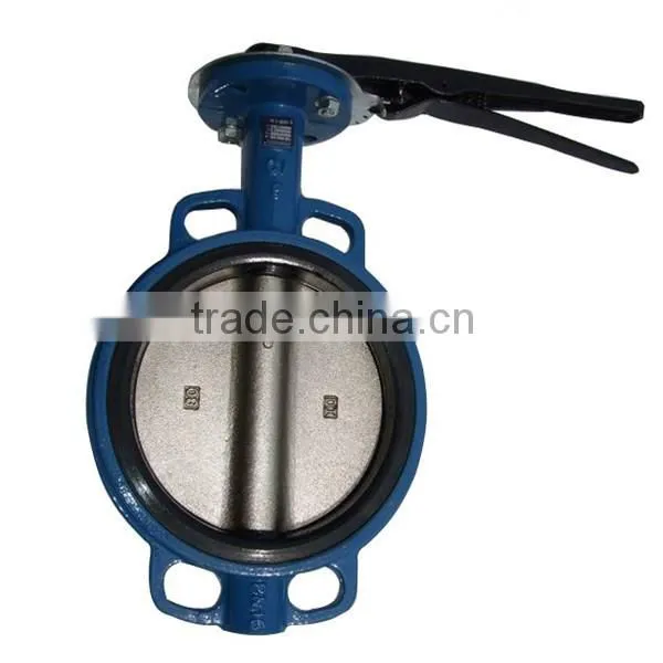 Hand Lever Wafer Butterfly Valve