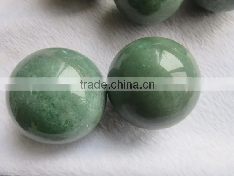 Natural antique aventurine crystal quartz ball