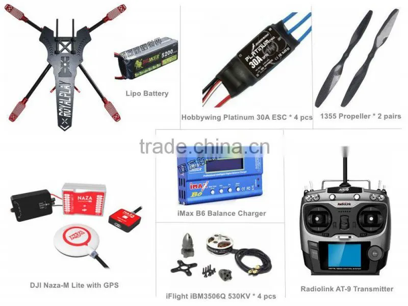 2014 HOT SELL Royalplay Quadcopter Dragonfly Drone for Aerial Photography