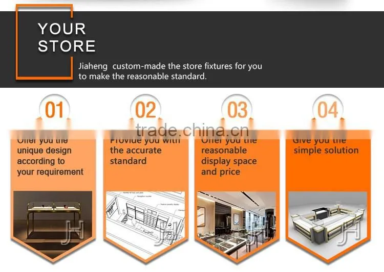 Creative Design 3D Rendering Jewellery Shop Interior Design
