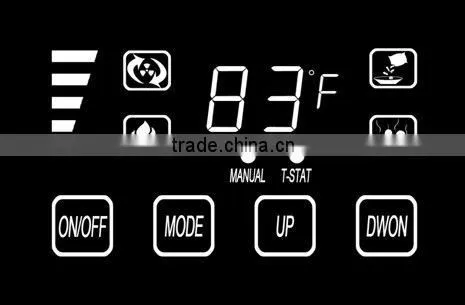 Renel Electric Fireplace PCBA Remote Control