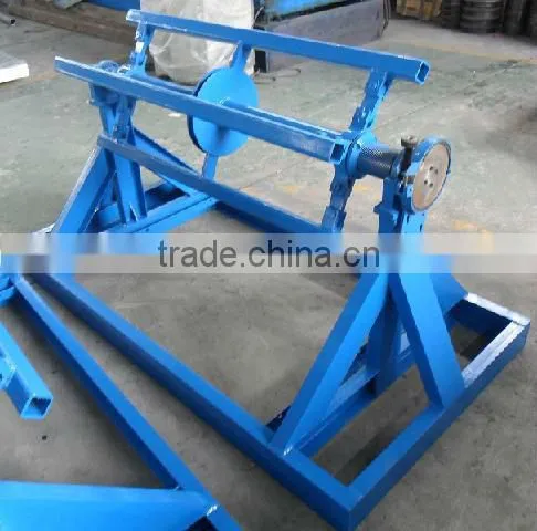 2016 new manual decoiler, manual uncoiler, passive uncoiler, unpowered uncoiler