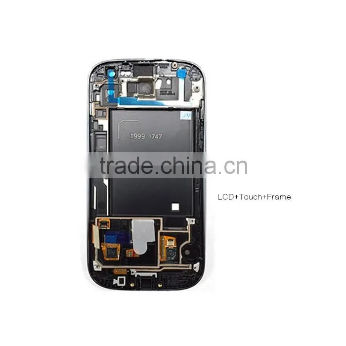 Wholesale head up display for Samsung s3 display with touch screen digitzer and frame